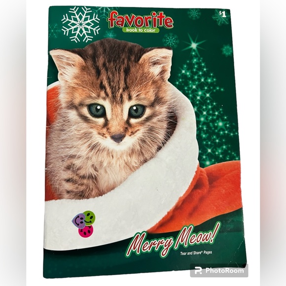 Christmas set: storybook, coloring books & markers - Picture 2 of 10